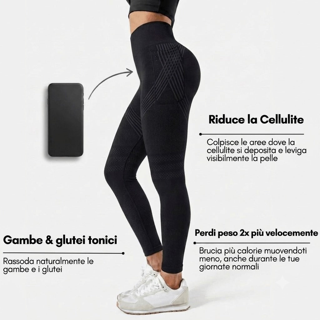 GlowLeggings 3D Con Tasca