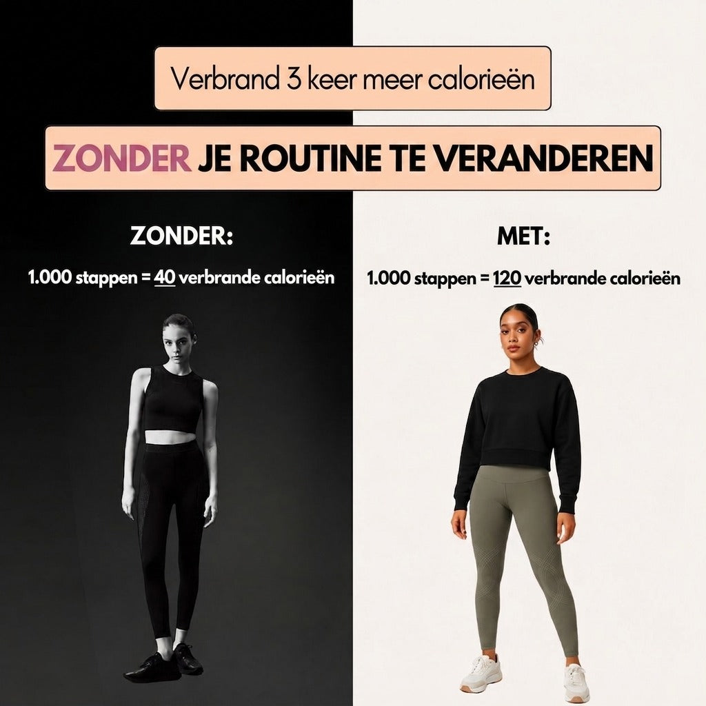 GlowLeggings® 3D Met Zak