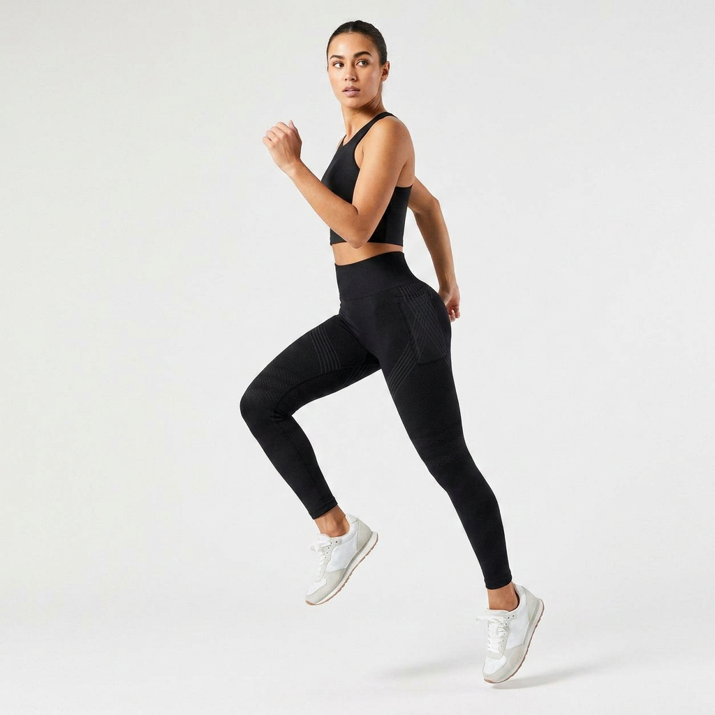 GlowLeggings® 3D Met Zak